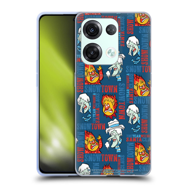 The Year Without A Santa Claus Character Art Snowtown Soft Gel Case for OPPO Reno8 Pro