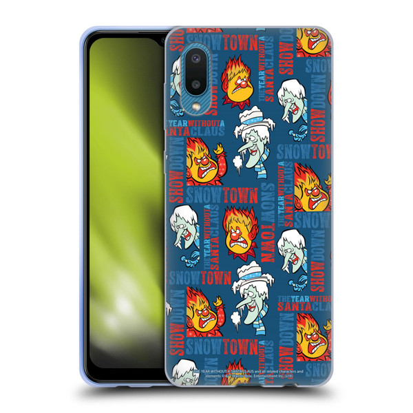 The Year Without A Santa Claus Character Art Snowtown Soft Gel Case for Samsung Galaxy A02/M02 (2021)