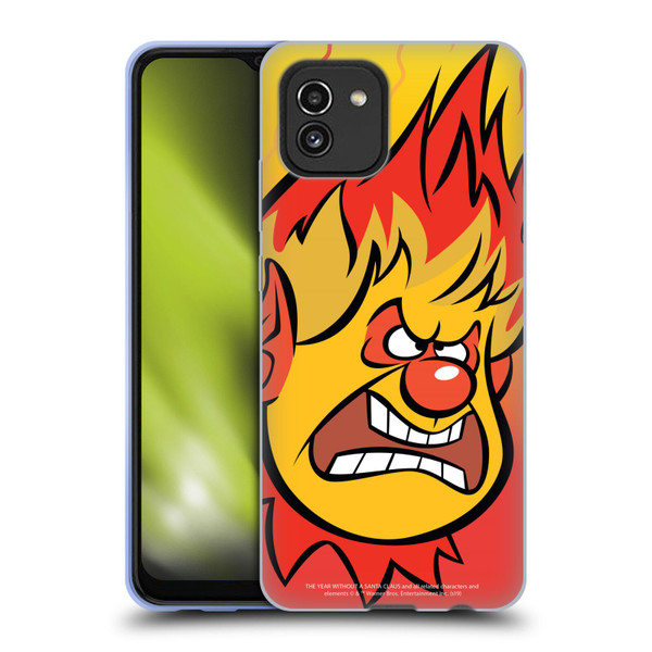 The Year Without A Santa Claus Character Art Heat Miser Soft Gel Case for Samsung Galaxy A03 (2021)