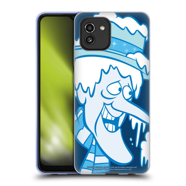 The Year Without A Santa Claus Character Art Snow Miser Soft Gel Case for Samsung Galaxy A03 (2021)