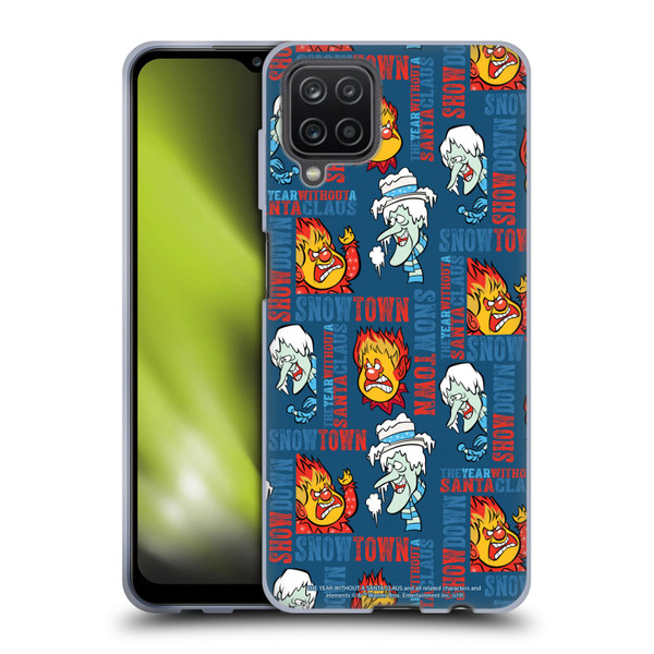 The Year Without A Santa Claus Character Art Snowtown Soft Gel Case for Samsung Galaxy A12 (2020)