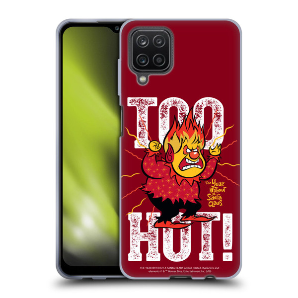 The Year Without A Santa Claus Character Art Too Hot Soft Gel Case for Samsung Galaxy A12 (2020)