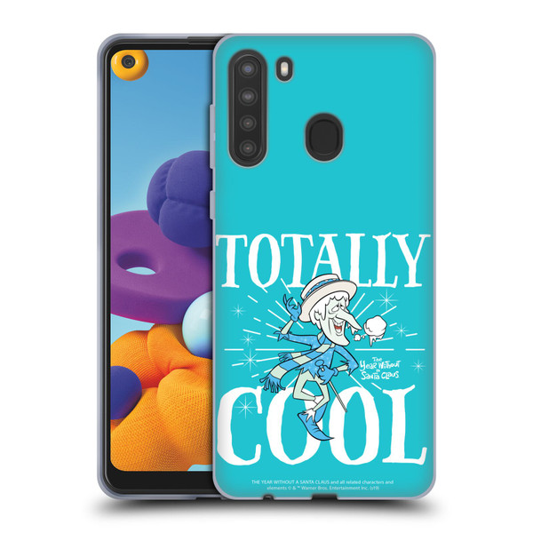 The Year Without A Santa Claus Character Art Totally Cool Soft Gel Case for Samsung Galaxy A21 (2020)