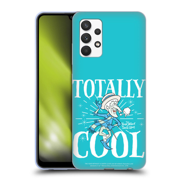 The Year Without A Santa Claus Character Art Totally Cool Soft Gel Case for Samsung Galaxy A32 (2021)