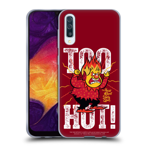 The Year Without A Santa Claus Character Art Too Hot Soft Gel Case for Samsung Galaxy A50/A30s (2019)