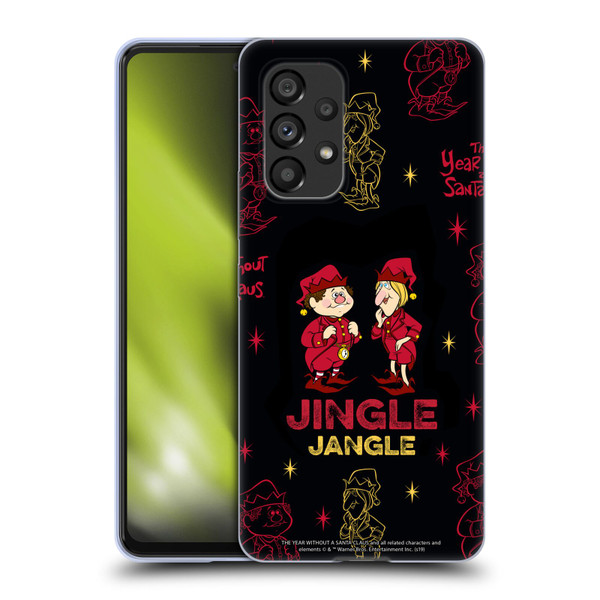 The Year Without A Santa Claus Character Art Jingle & Jangle Soft Gel Case for Samsung Galaxy A53 5G (2022)