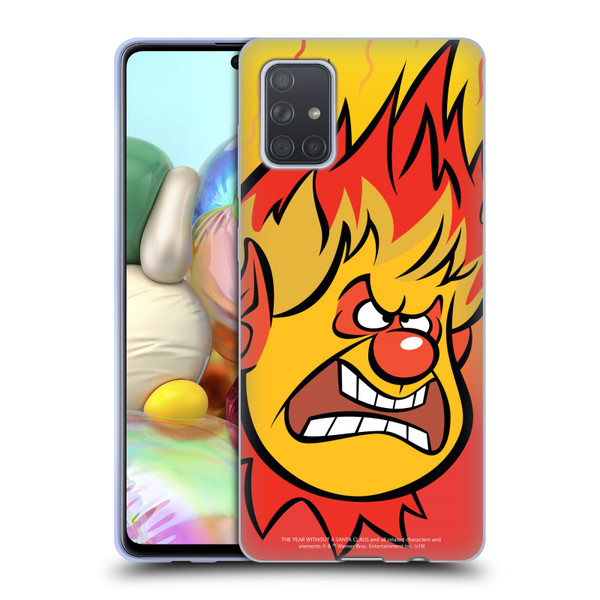 The Year Without A Santa Claus Character Art Heat Miser Soft Gel Case for Samsung Galaxy A71 (2019)