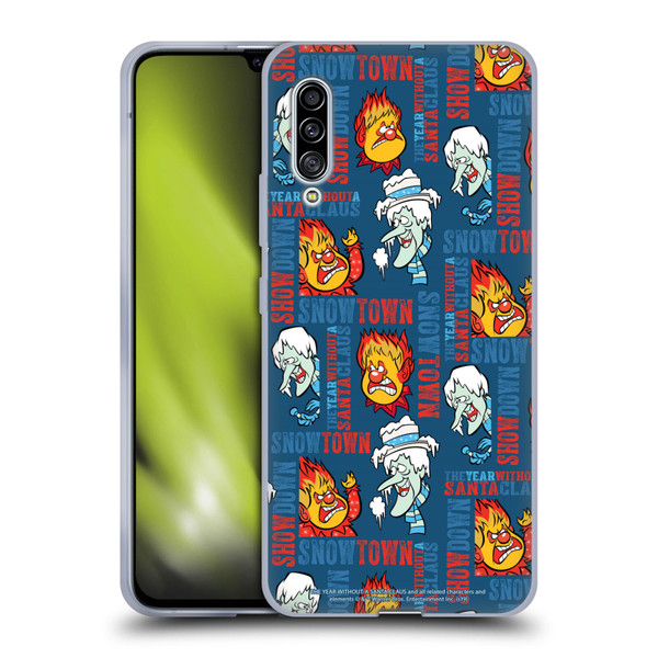 The Year Without A Santa Claus Character Art Snowtown Soft Gel Case for Samsung Galaxy A90 5G (2019)