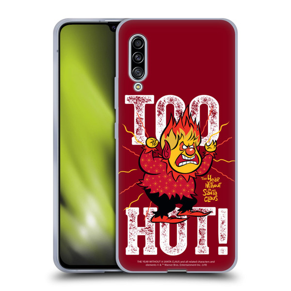 The Year Without A Santa Claus Character Art Too Hot Soft Gel Case for Samsung Galaxy A90 5G (2019)