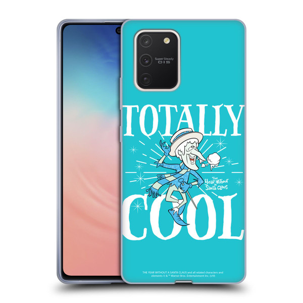 The Year Without A Santa Claus Character Art Totally Cool Soft Gel Case for Samsung Galaxy S10 Lite