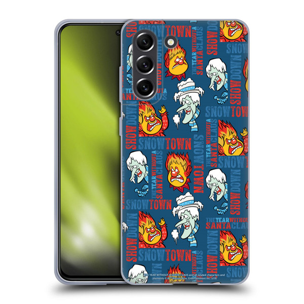 The Year Without A Santa Claus Character Art Snowtown Soft Gel Case for Samsung Galaxy S21 FE 5G