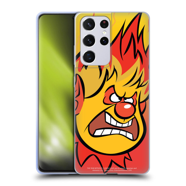 The Year Without A Santa Claus Character Art Heat Miser Soft Gel Case for Samsung Galaxy S21 Ultra 5G