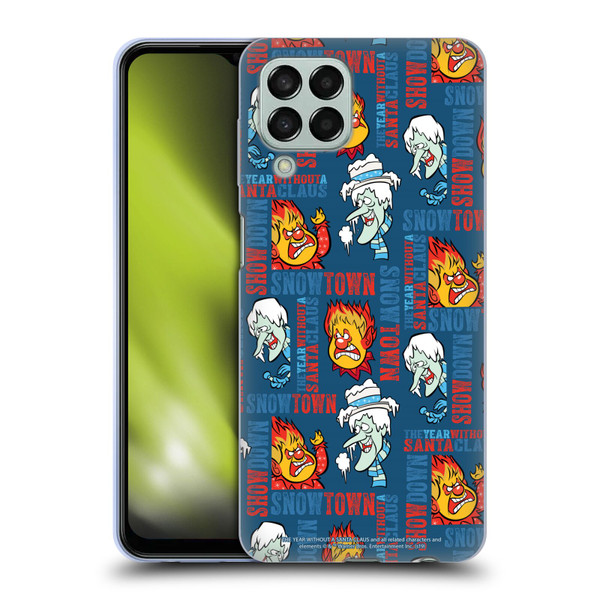 The Year Without A Santa Claus Character Art Snowtown Soft Gel Case for Samsung Galaxy M33 (2022)