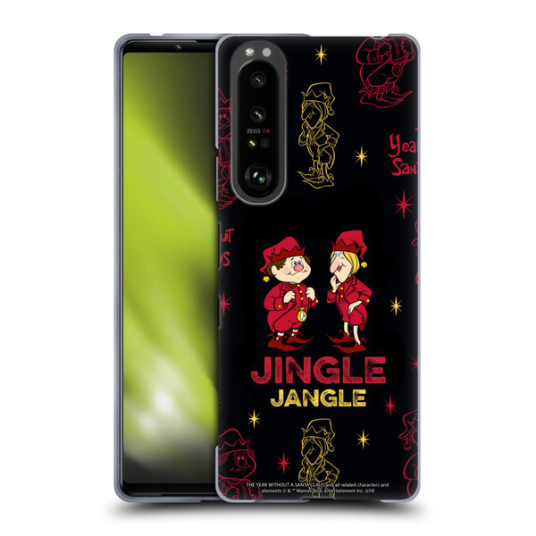 The Year Without A Santa Claus Character Art Jingle & Jangle Soft Gel Case for Sony Xperia 1 III