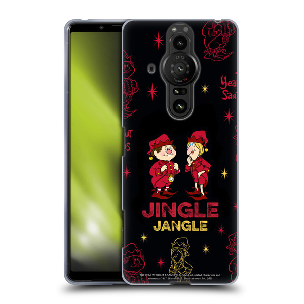 The Year Without A Santa Claus Character Art Jingle & Jangle Soft Gel Case for Sony Xperia Pro-I