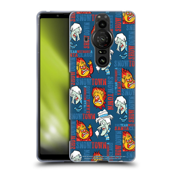 The Year Without A Santa Claus Character Art Snowtown Soft Gel Case for Sony Xperia Pro-I