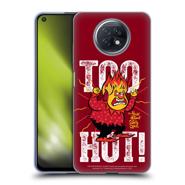 The Year Without A Santa Claus Character Art Too Hot Soft Gel Case for Xiaomi Redmi Note 9T 5G
