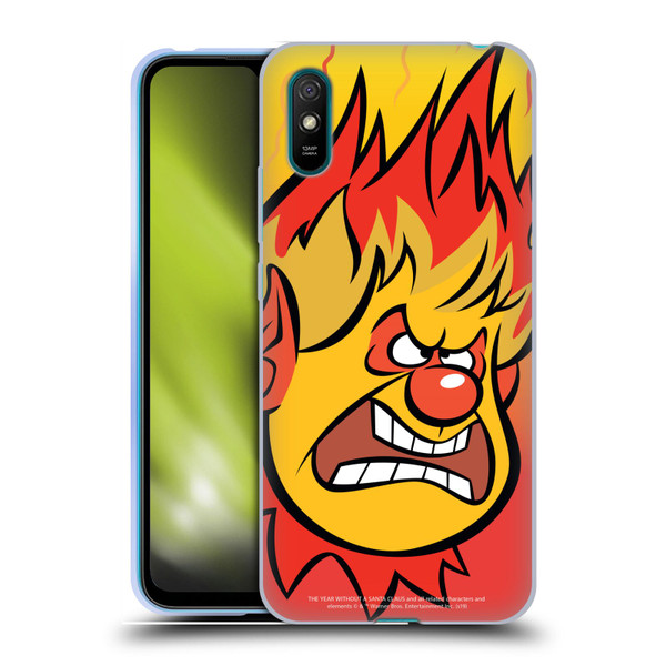 The Year Without A Santa Claus Character Art Heat Miser Soft Gel Case for Xiaomi Redmi 9A / Redmi 9AT