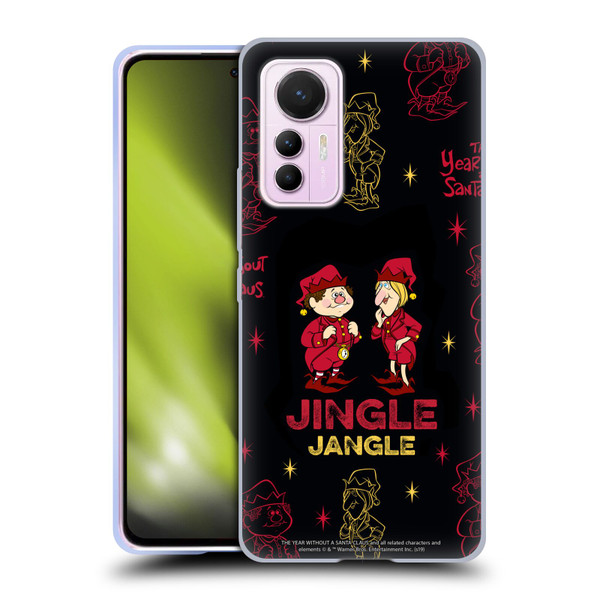 The Year Without A Santa Claus Character Art Jingle & Jangle Soft Gel Case for Xiaomi 12 Lite