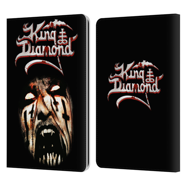 King Diamond Poster Puppet Master Face Leather Book Wallet Case Cover For Amazon Kindle Paperwhite 1 / 2 / 3