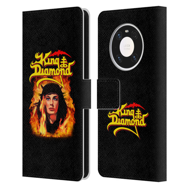 King Diamond Poster Fatal Portrait 2 Leather Book Wallet Case Cover For Huawei Mate 40 Pro 5G