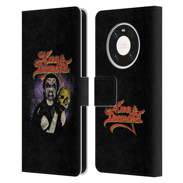 King Diamond Poster Conspiracy Tour 1989 Leather Book Wallet Case Cover For Huawei Mate 40 Pro 5G