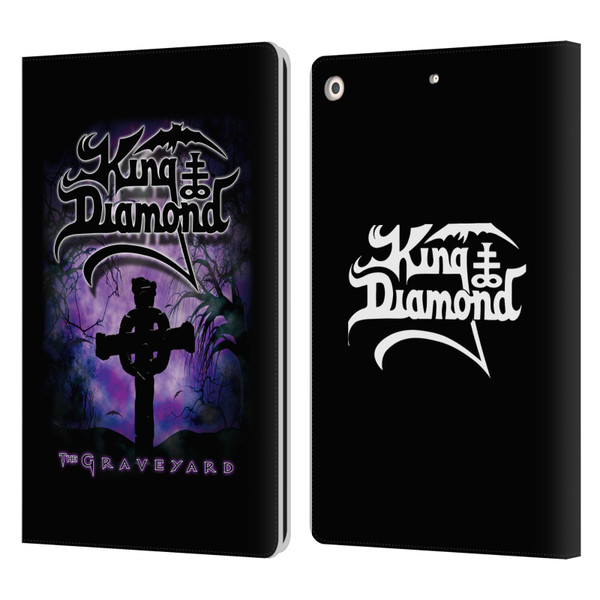 King Diamond Poster Graveyard Album Leather Book Wallet Case Cover For Apple iPad 10.2 2019/2020/2021