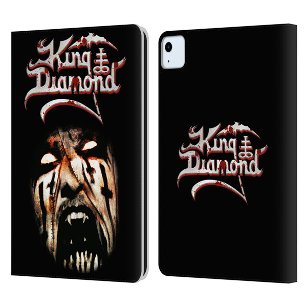 King Diamond Poster Puppet Master Face Leather Book Wallet Case Cover For Apple iPad Air 11 2020/2022/2024