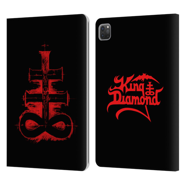 King Diamond Poster Fatal Portrait Leather Book Wallet Case Cover For Apple iPad Pro 11 2020 / 2021 / 2022