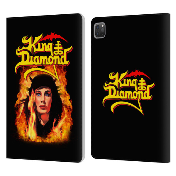 King Diamond Poster Fatal Portrait 2 Leather Book Wallet Case Cover For Apple iPad Pro 11 2020 / 2021 / 2022