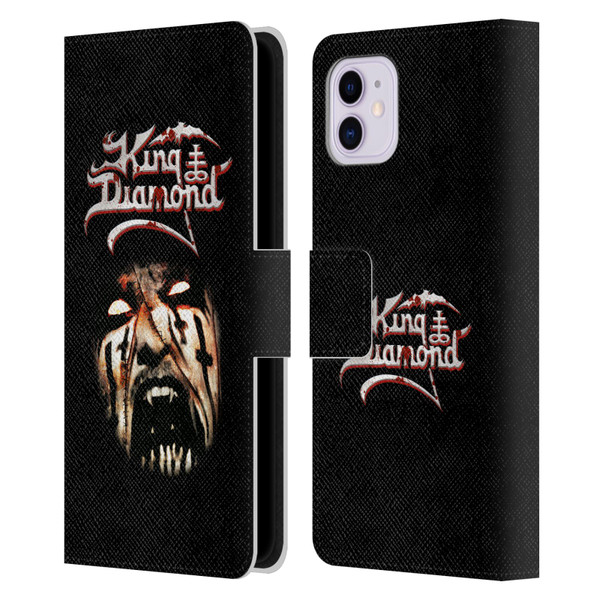 King Diamond Poster Puppet Master Face Leather Book Wallet Case Cover For Apple iPhone 11