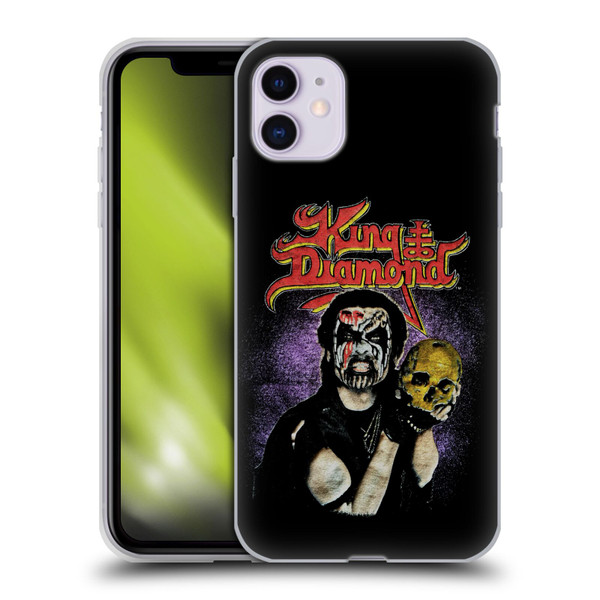 King Diamond Poster Conspiracy Tour 1989 Soft Gel Case for Apple iPhone 11