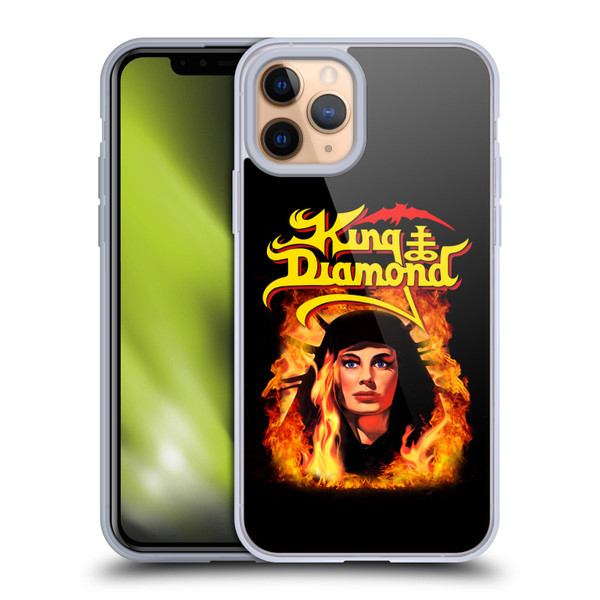 King Diamond Poster Fatal Portrait 2 Soft Gel Case for Apple iPhone 11 Pro