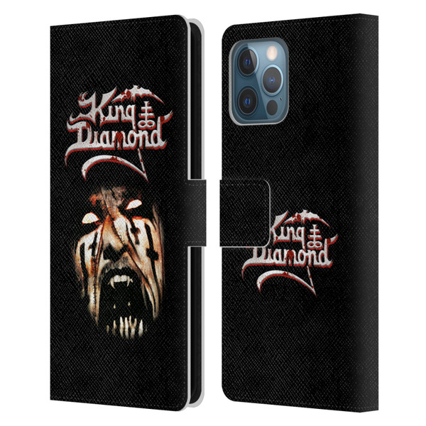 King Diamond Poster Puppet Master Face Leather Book Wallet Case Cover For Apple iPhone 12 Pro Max