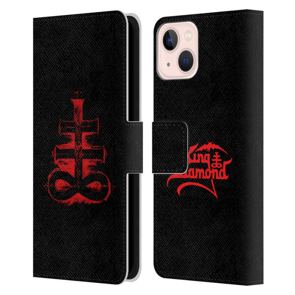 King Diamond Poster Fatal Portrait Leather Book Wallet Case Cover For Apple iPhone 13