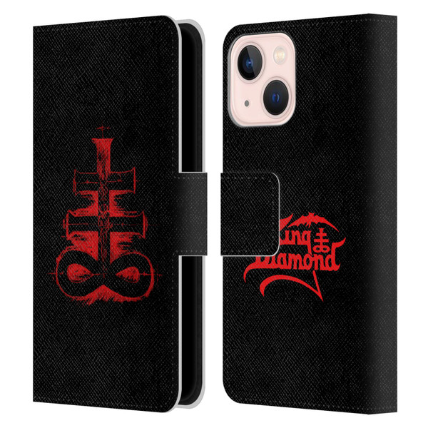 King Diamond Poster Fatal Portrait Leather Book Wallet Case Cover For Apple iPhone 13 Mini