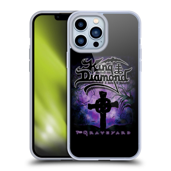 King Diamond Poster Graveyard Album Soft Gel Case for Apple iPhone 13 Pro Max