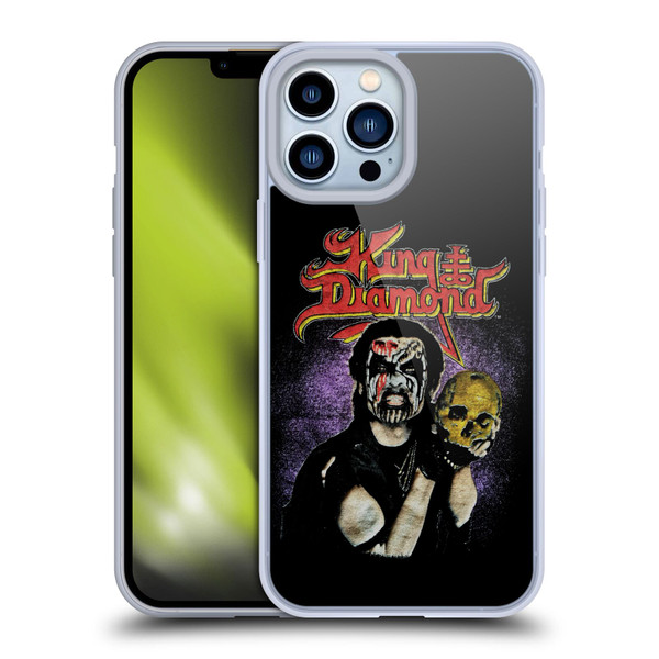 King Diamond Poster Conspiracy Tour 1989 Soft Gel Case for Apple iPhone 13 Pro Max