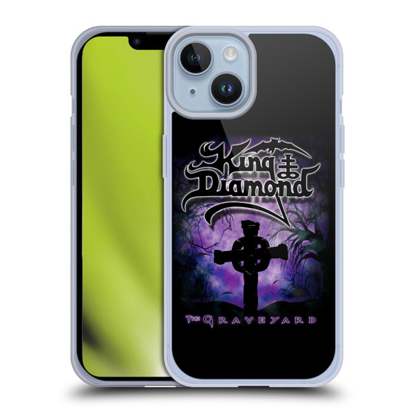 King Diamond Poster Graveyard Album Soft Gel Case for Apple iPhone 14