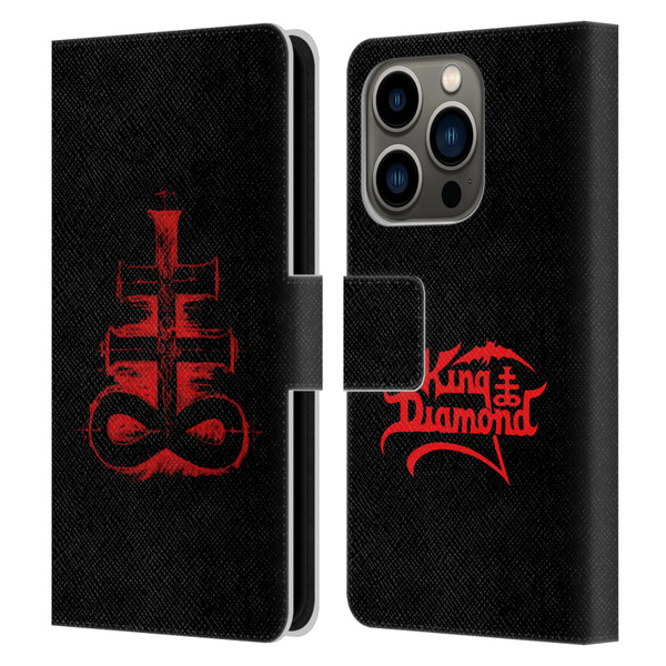 King Diamond Poster Fatal Portrait Leather Book Wallet Case Cover For Apple iPhone 14 Pro