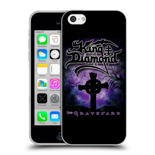 King Diamond Poster Graveyard Album Soft Gel Case for Apple iPhone 5c