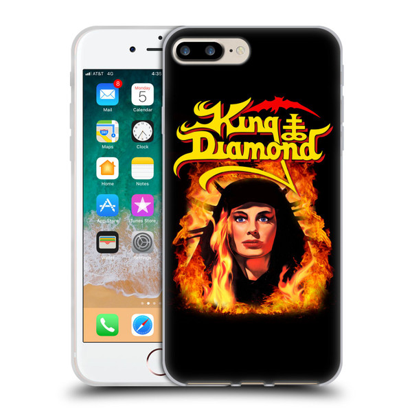 King Diamond Poster Fatal Portrait 2 Soft Gel Case for Apple iPhone 7 Plus / iPhone 8 Plus