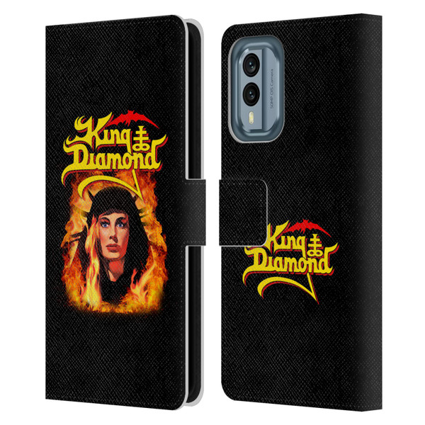 King Diamond Poster Fatal Portrait 2 Leather Book Wallet Case Cover For Nokia X30
