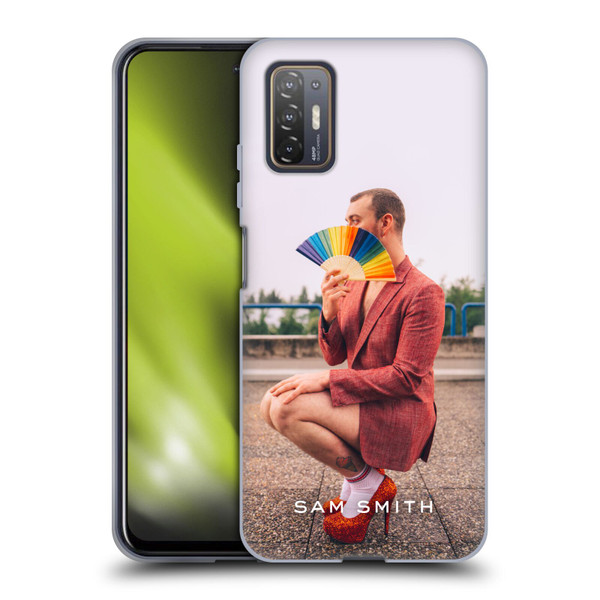 Sam Smith Art Rainbow Fan Soft Gel Case for HTC Desire 21 Pro 5G