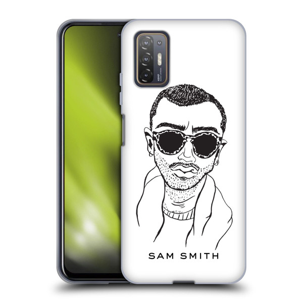 Sam Smith Art Illustration Soft Gel Case for HTC Desire 21 Pro 5G