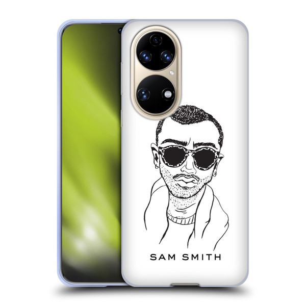 Sam Smith Art Illustration Soft Gel Case for Huawei P50