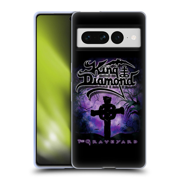 King Diamond Poster Graveyard Album Soft Gel Case for Google Pixel 7 Pro