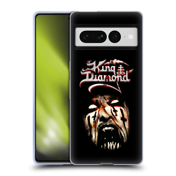 King Diamond Poster Puppet Master Face Soft Gel Case for Google Pixel 7 Pro