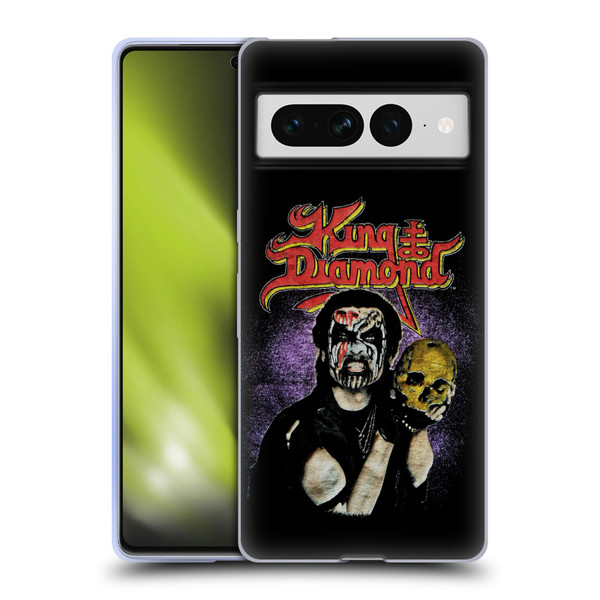 King Diamond Poster Conspiracy Tour 1989 Soft Gel Case for Google Pixel 7 Pro