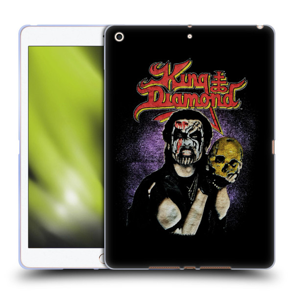 King Diamond Poster Conspiracy Tour 1989 Soft Gel Case for Apple iPad 10.2 2019/2020/2021